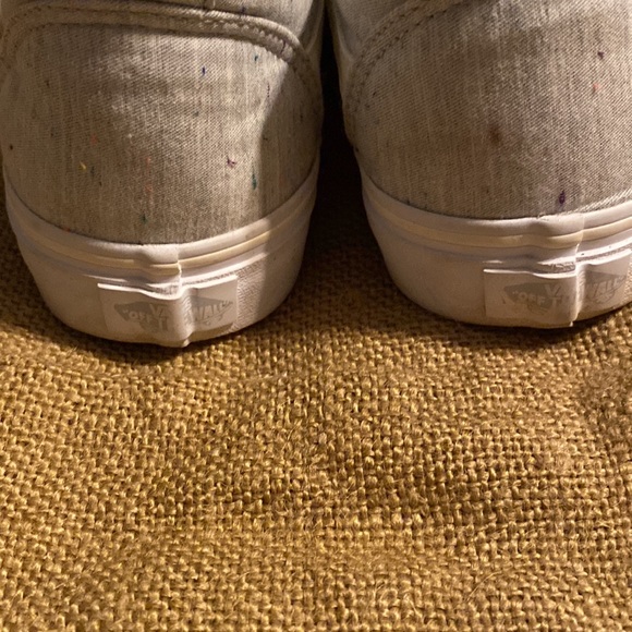 Vans speckled gray size 8.5 womens - Picture 3 of 6